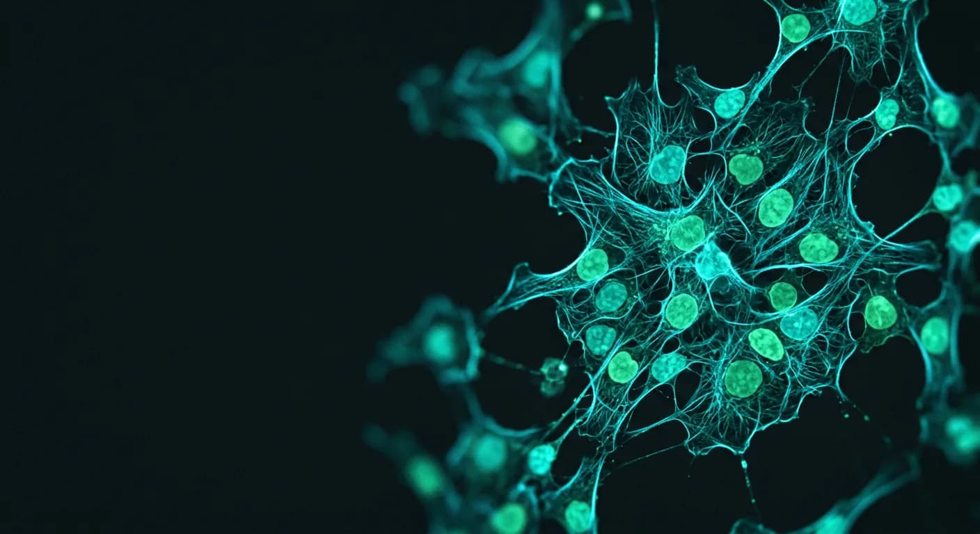 Fluorescence microscopy of cultured cells